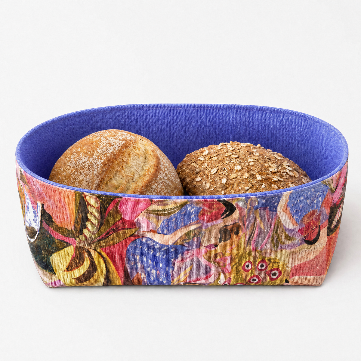 paera estampada mujeres con interior lavanda 